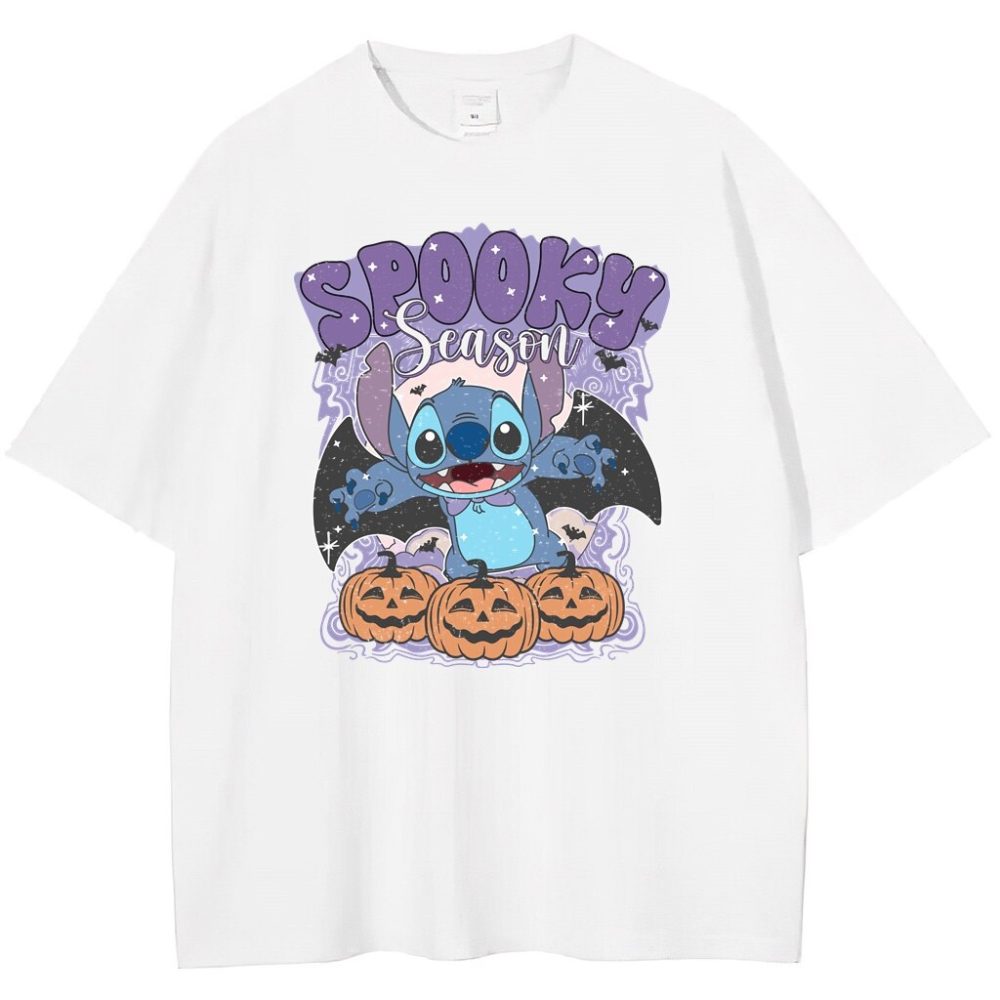 T-shirt Stitch Halloween Bat — zdjęcie 2