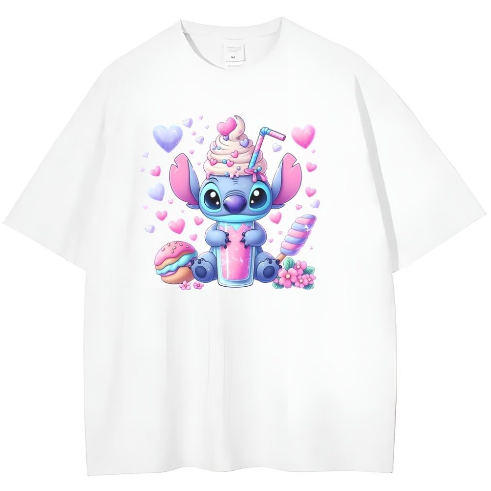 T-shirt Stitch Cute Shake — zdjęcie 3