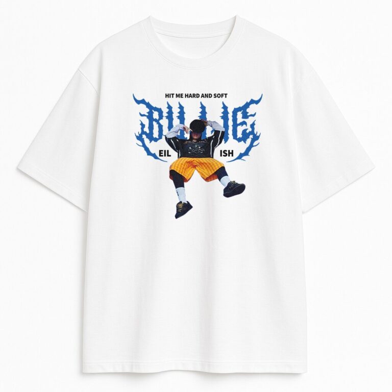 T-shirt Billie Eilish Down Wyprzedaż