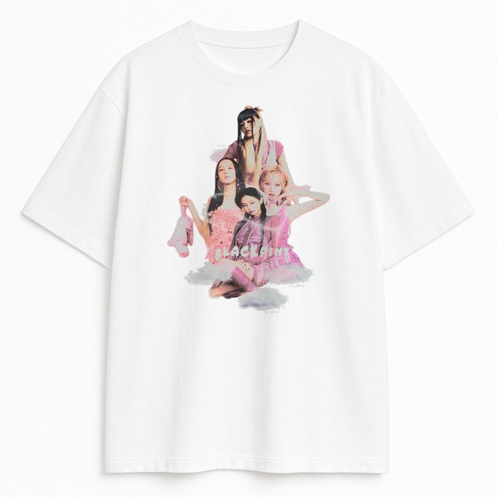 T-shirt Blackpink Clouds — zdjęcie 1