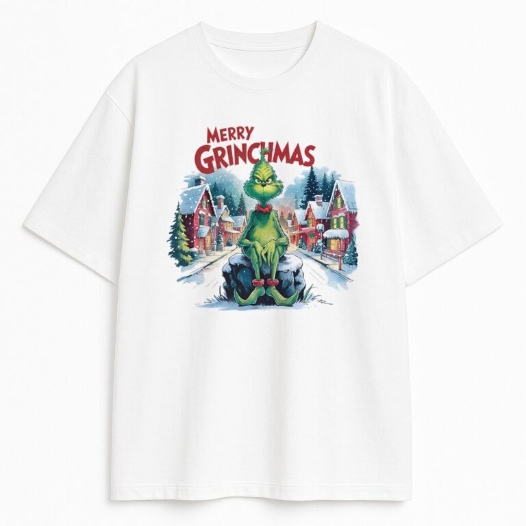 T-shirt Grinch Merry Grinchmas