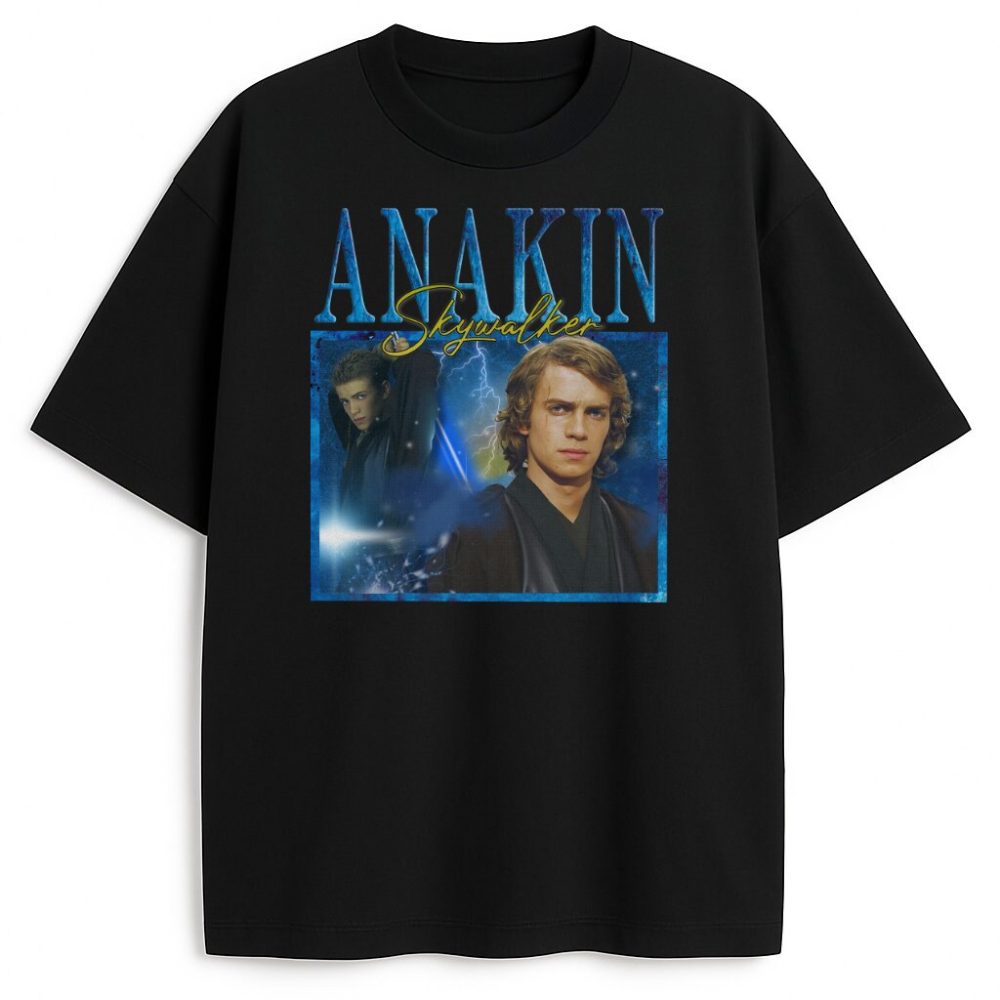 T-shirt Star Wars Anakin Skywalker Blue — zdjęcie 2