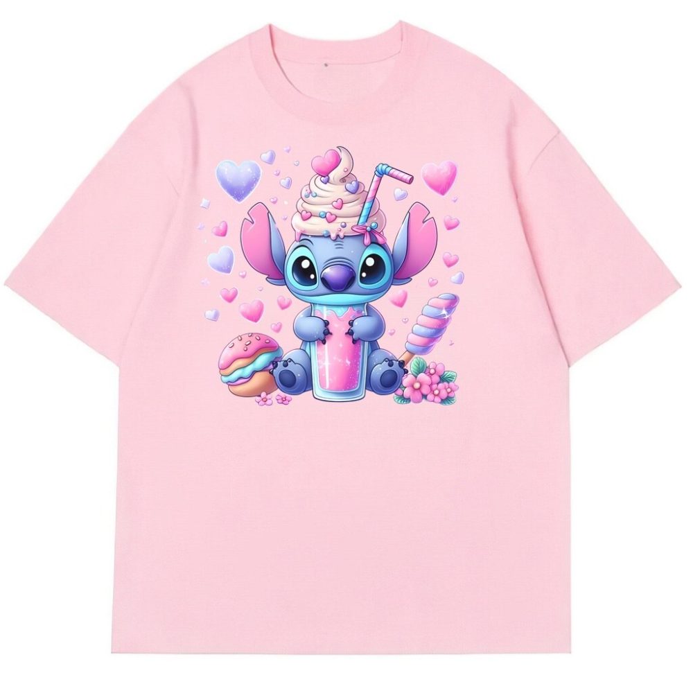 T-shirt Stitch Cute Shake — zdjęcie 1
