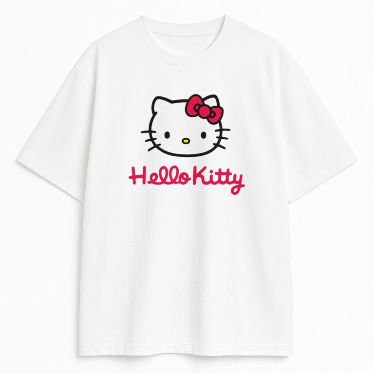 T-shirt Hello Kitty Face Wyprzedaż