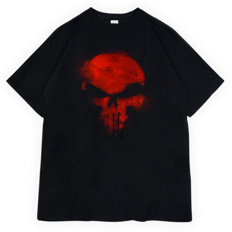 T-shirt Punisher Red