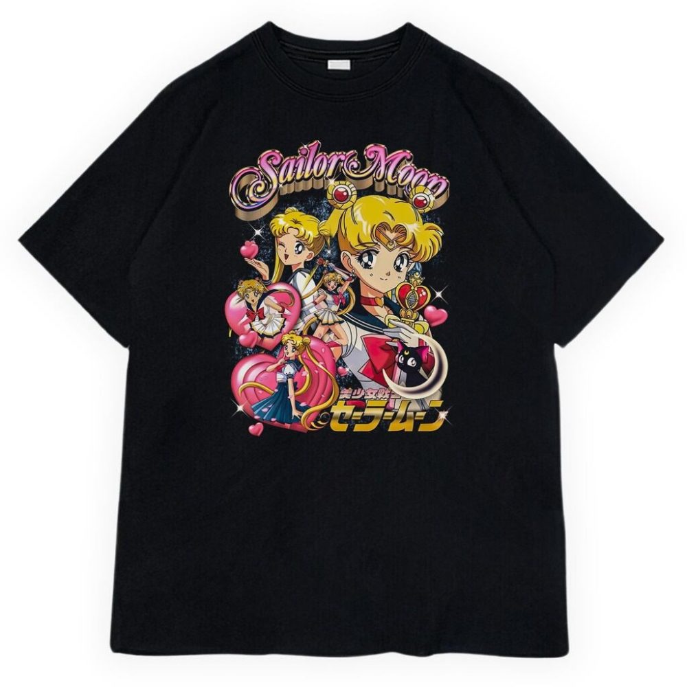 T-shirt Sailor Moon Usagi Tsukino Bootleg — zdjęcie 1