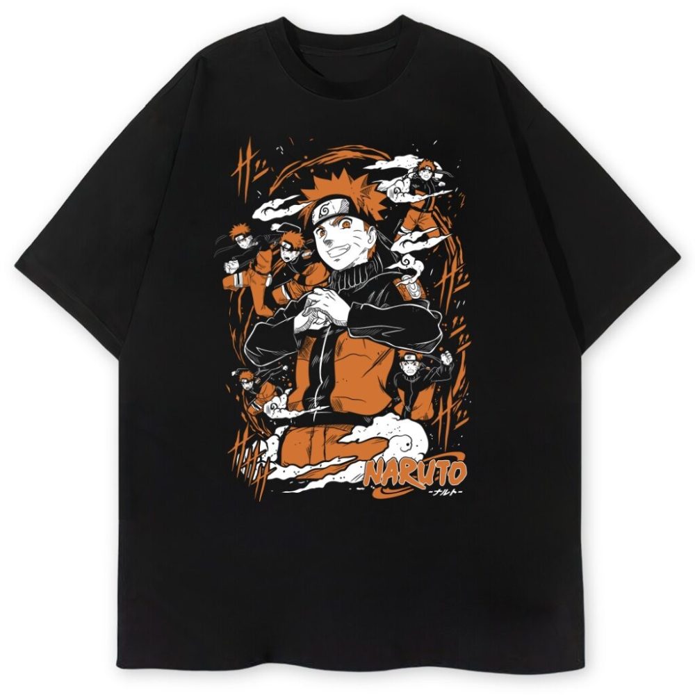 T-shirt Naruto Bootleg Anime — zdjęcie 1