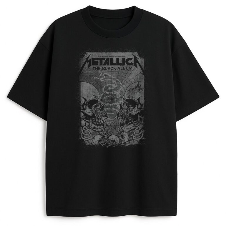 T-shirt Metallica The Black Album