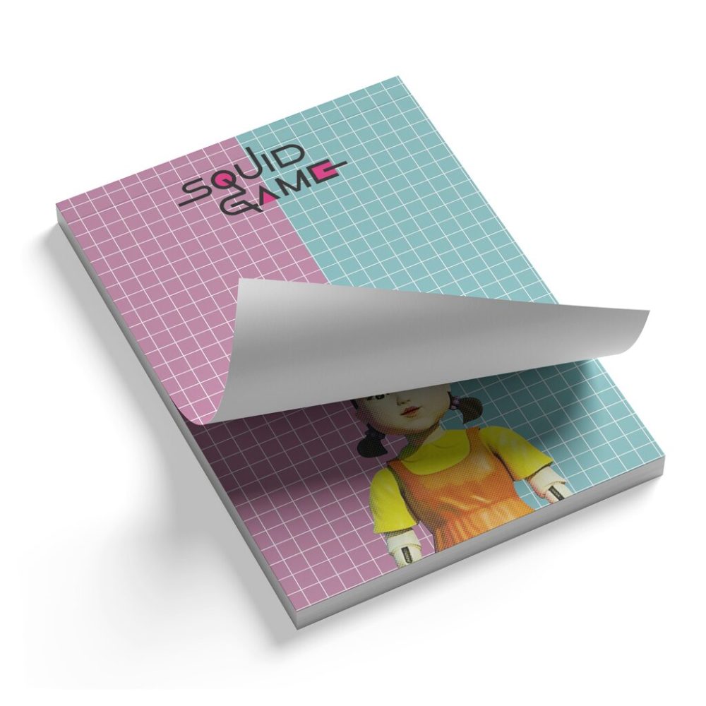 Notes Squid Game Lalka Zielone Czerwone — zdjęcie 2