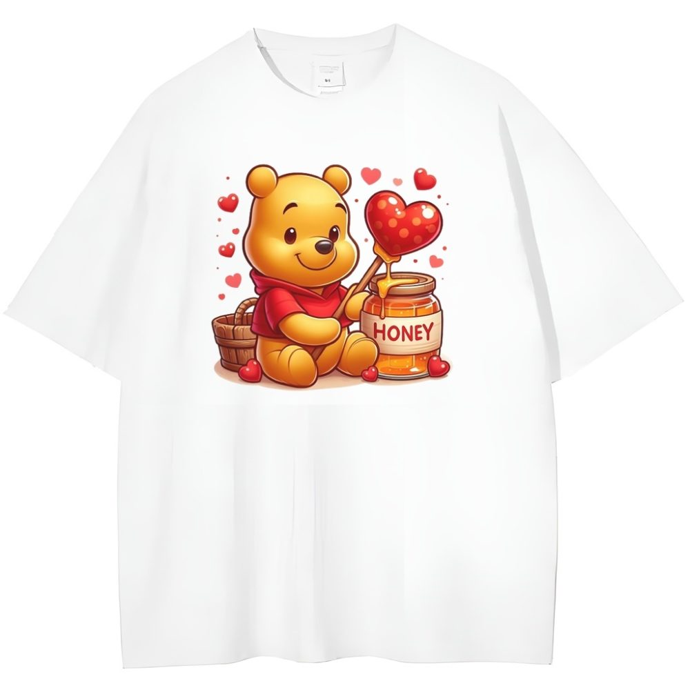 T-shirt Kubuś Puchatek Serce — zdjęcie 2