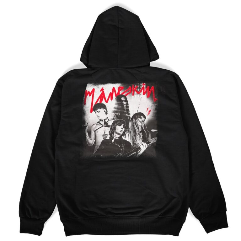 Bluza dwustronna z kapturem Maneskin Photo