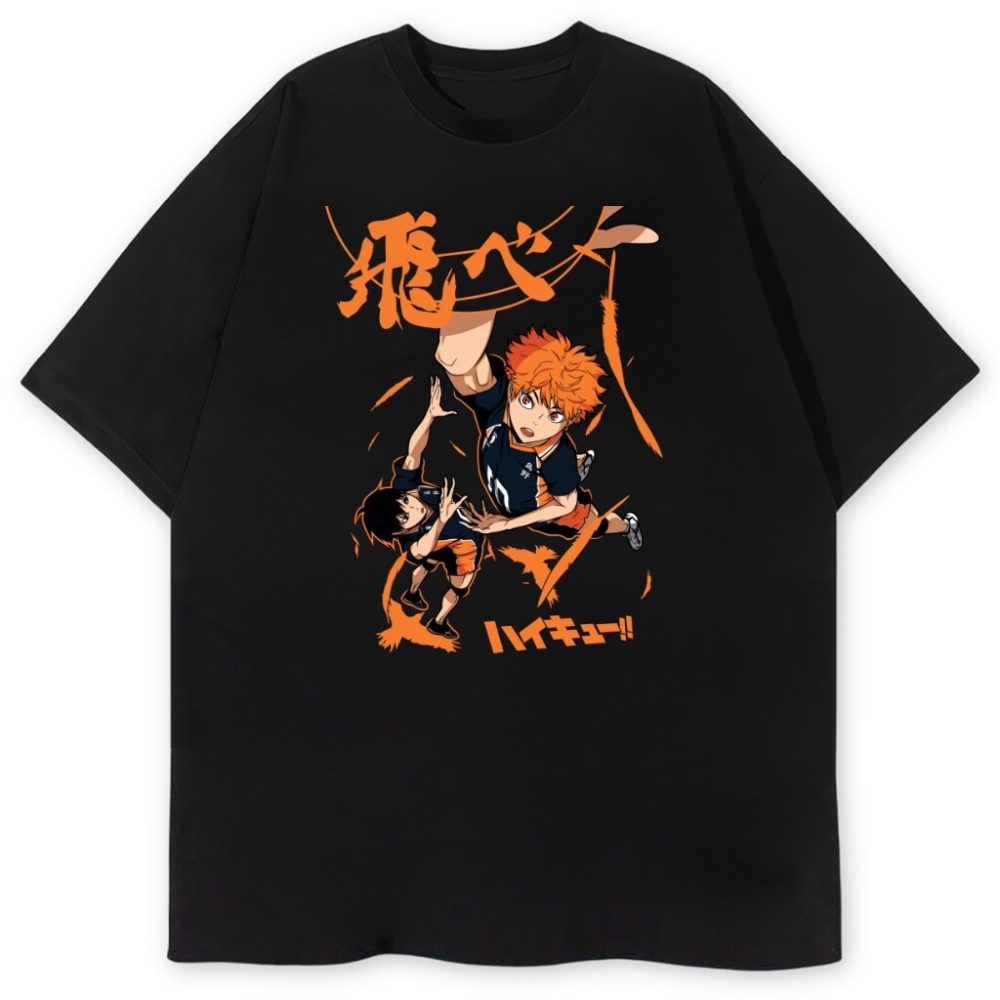 T-shirt Haikyuu Orange — zdjęcie 4