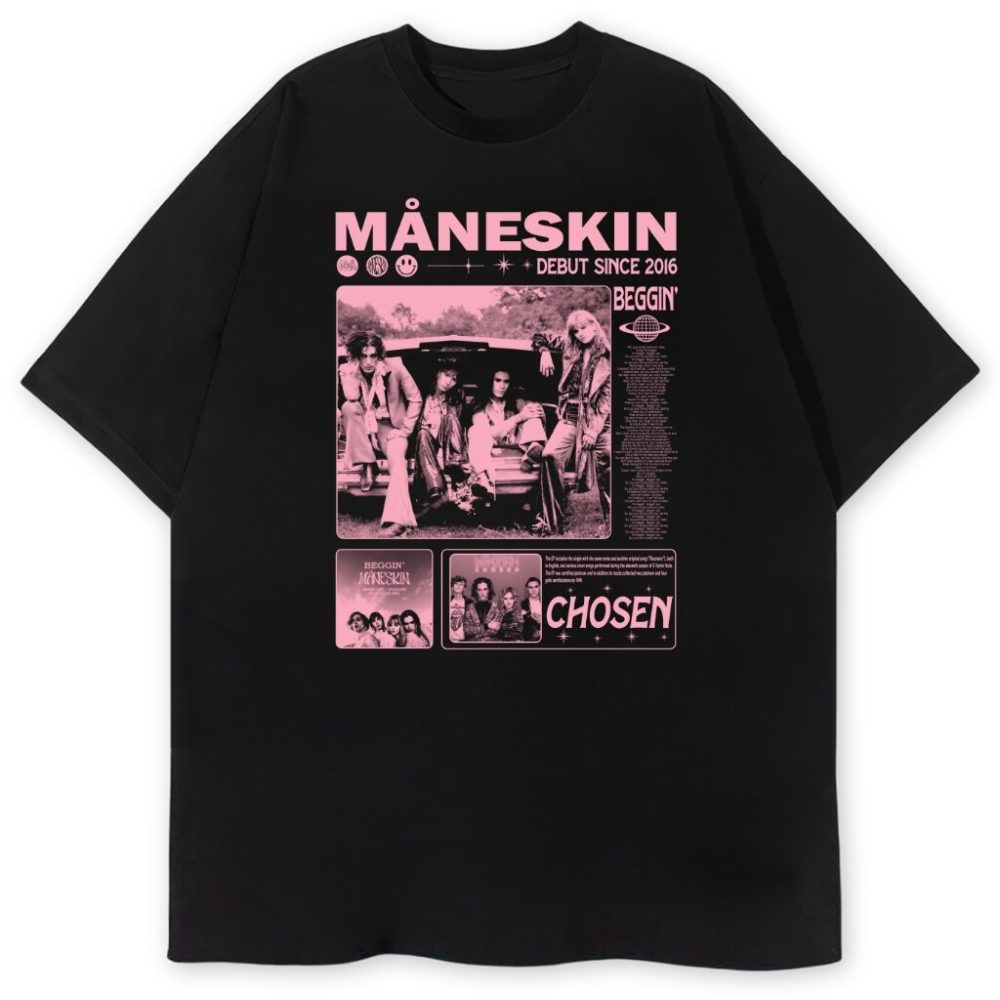 T-shirt Maneskin Beggin — zdjęcie 1