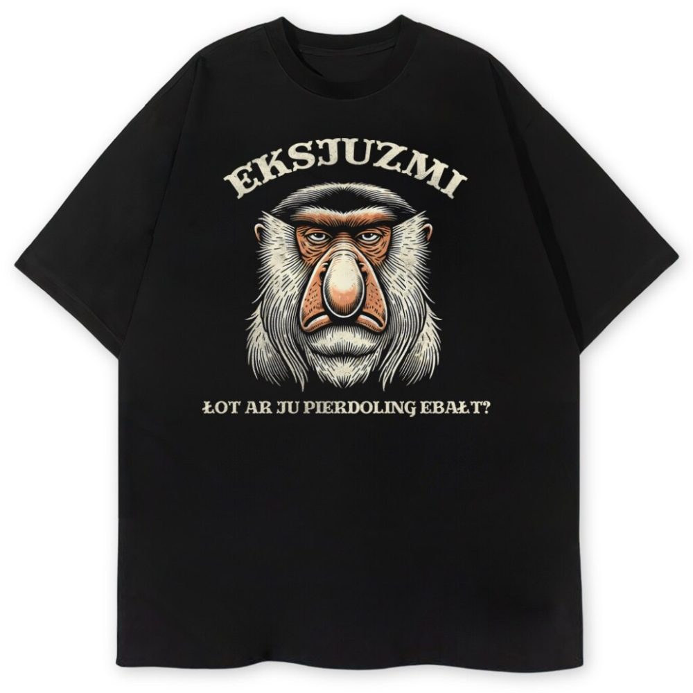 T-shirt Nosacz Sundajski Eksjuzmi — zdjęcie 1