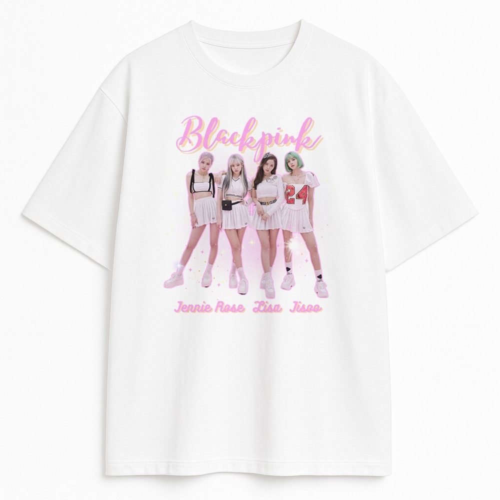 T-shirt Blackpink Stars — zdjęcie 2