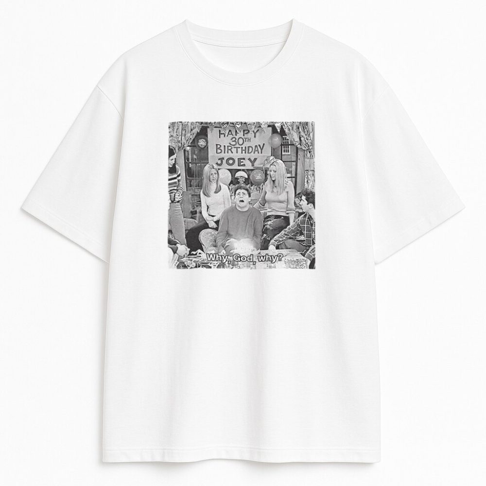 T-shirt Friends Why God Why — zdjęcie 1