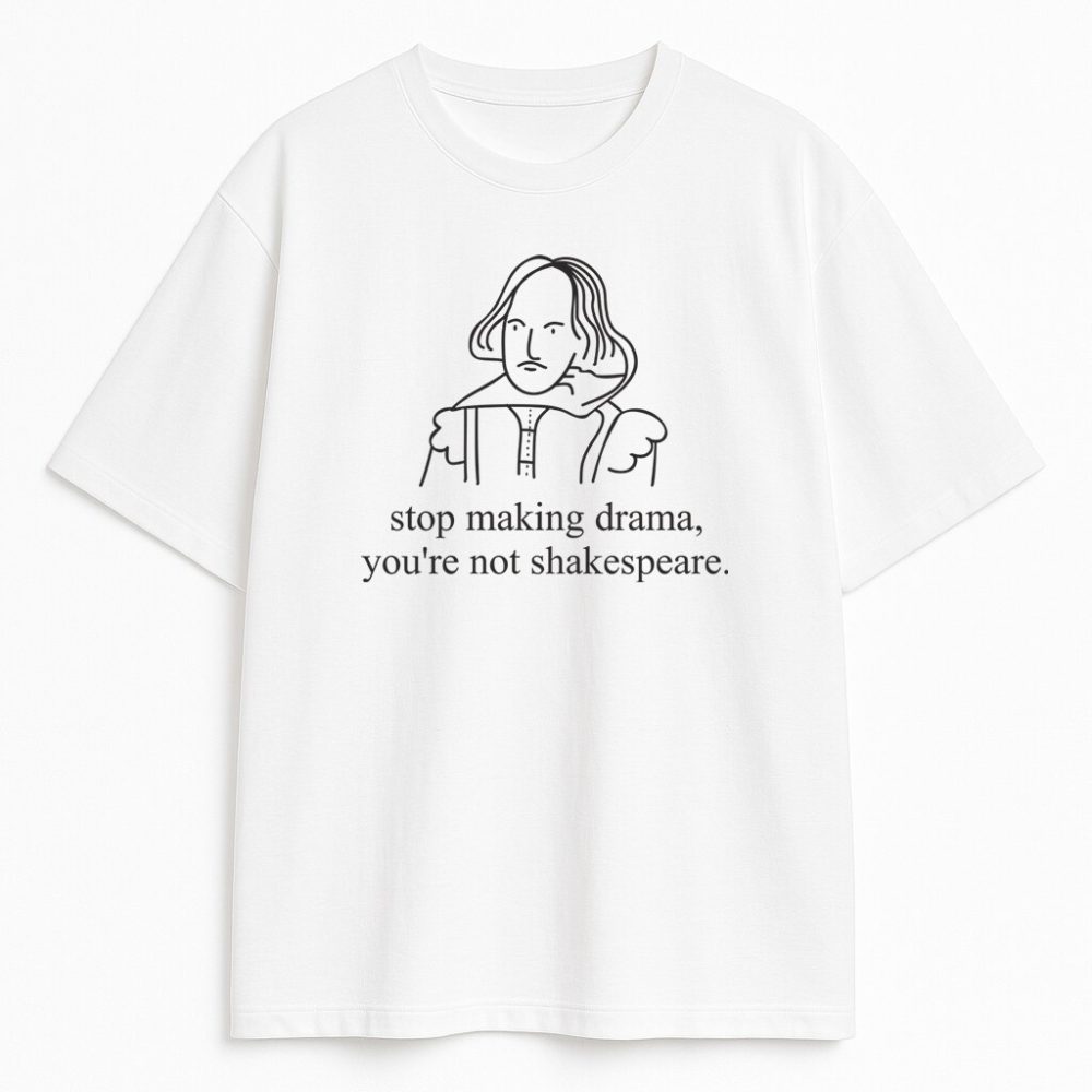 T-shirt Stop Making Drama — zdjęcie 1