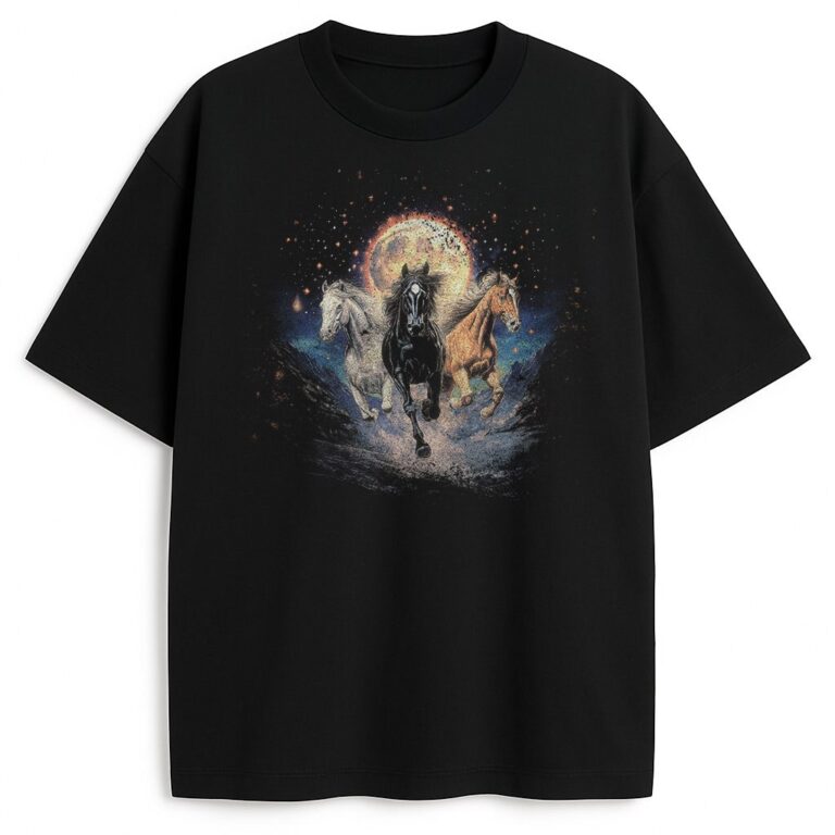 T-shirt Run Horses Run