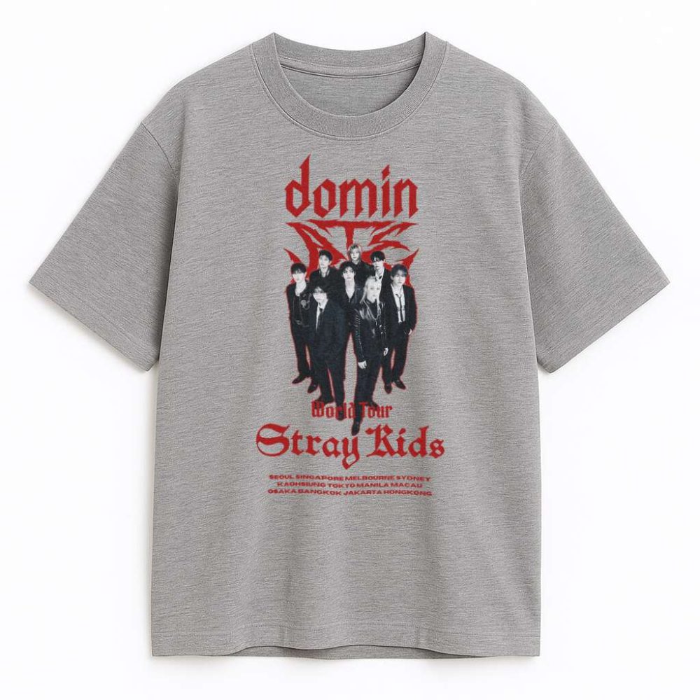 T-shirt Stray Kids Domin — zdjęcie 1