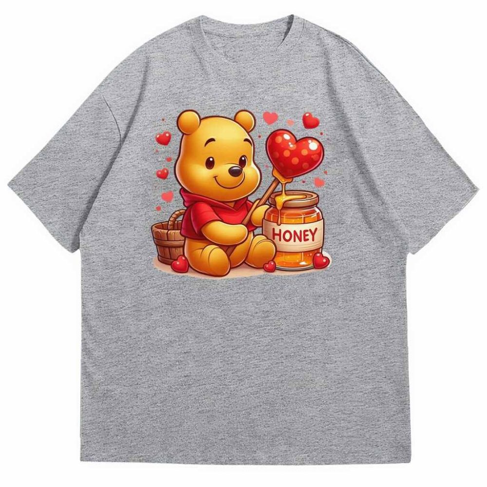 T-shirt Kubuś Puchatek Serce — zdjęcie 3