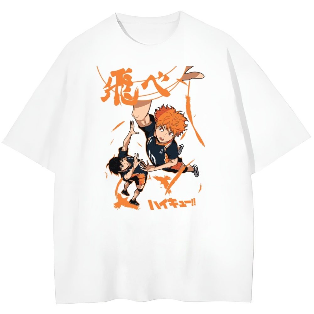 T-shirt Haikyuu Orange — zdjęcie 2