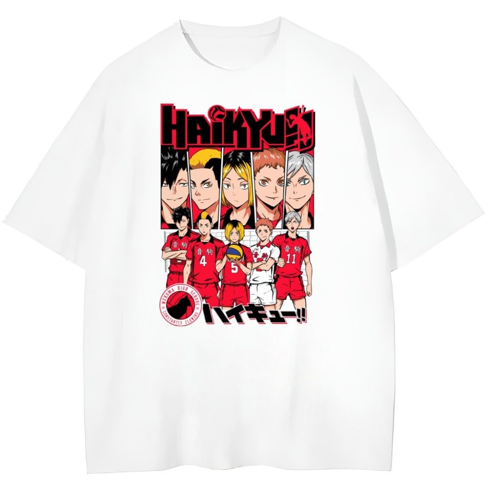 T-shirt Haikyuu Nekoma — zdjęcie 1