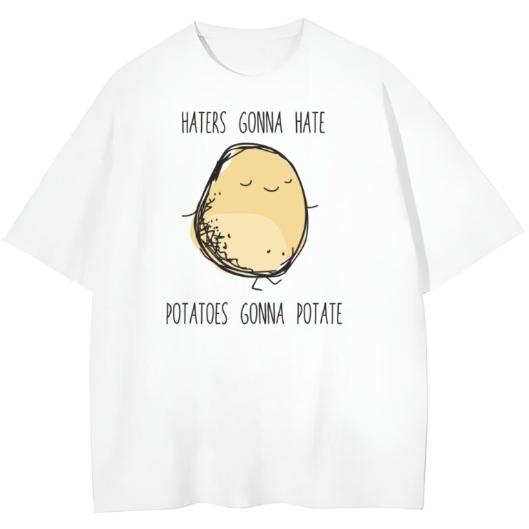 T-shirt Haters gonna Hate Ziemniak