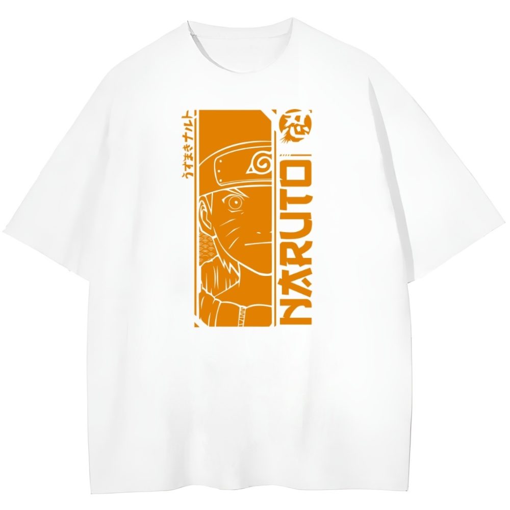 T-shirt Naruto Anime Orange — zdjęcie 1