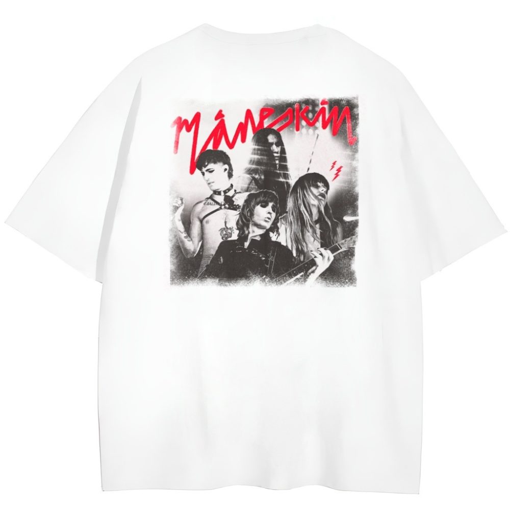 T-shirt dwustronny Maneskin Photo — zdjęcie 1