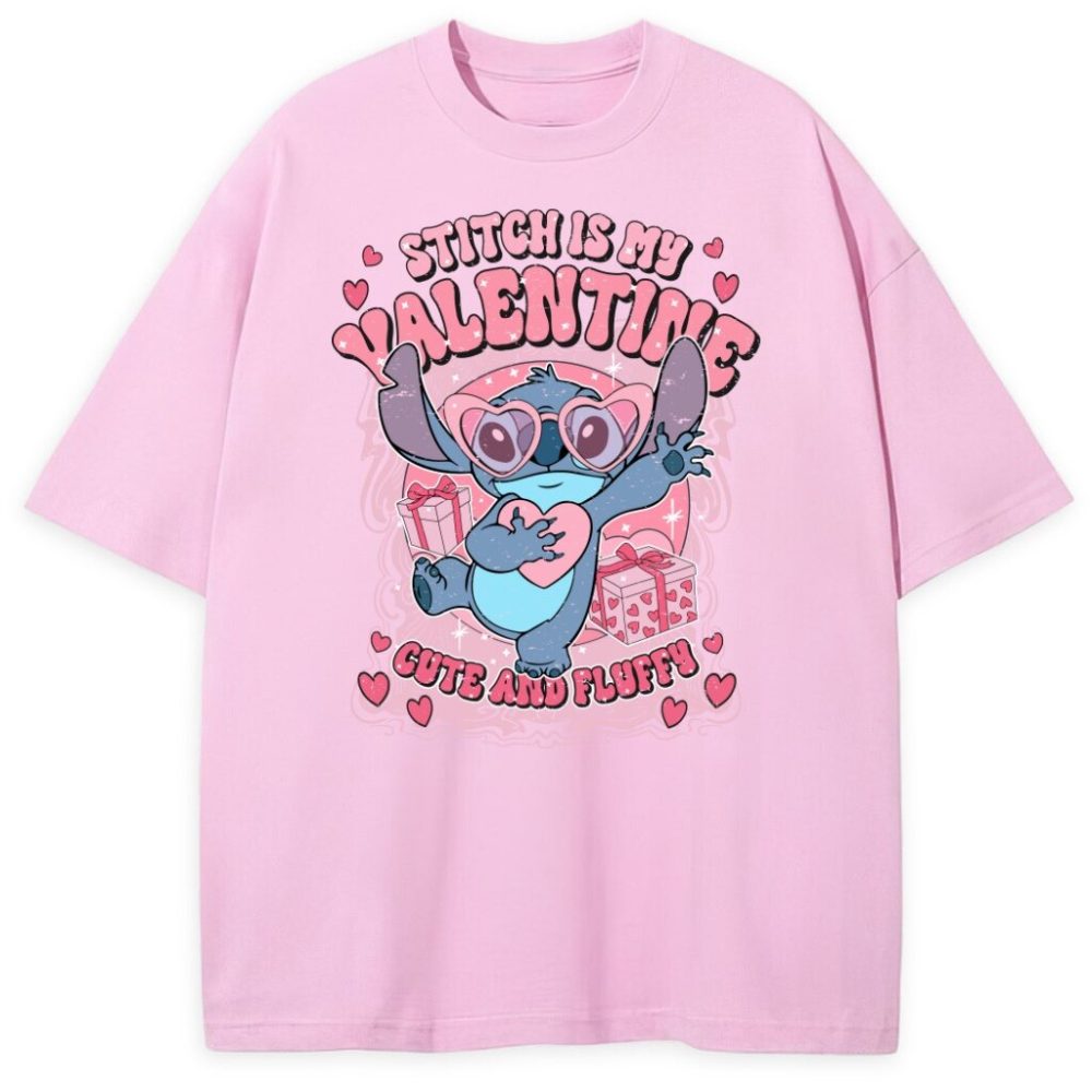 T-shirt Stitch Walentynki — zdjęcie 2