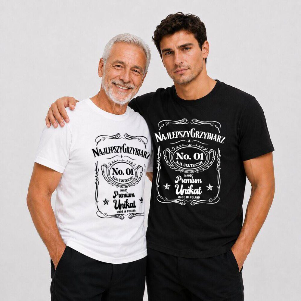 T-shirt Najlepszy Grzybiarz Premium — zdjęcie 4