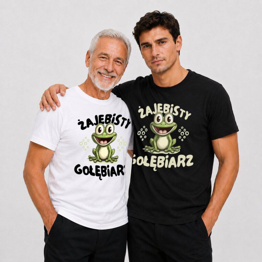 T-shirt Żajebisty Gołębiarz — zdjęcie 3