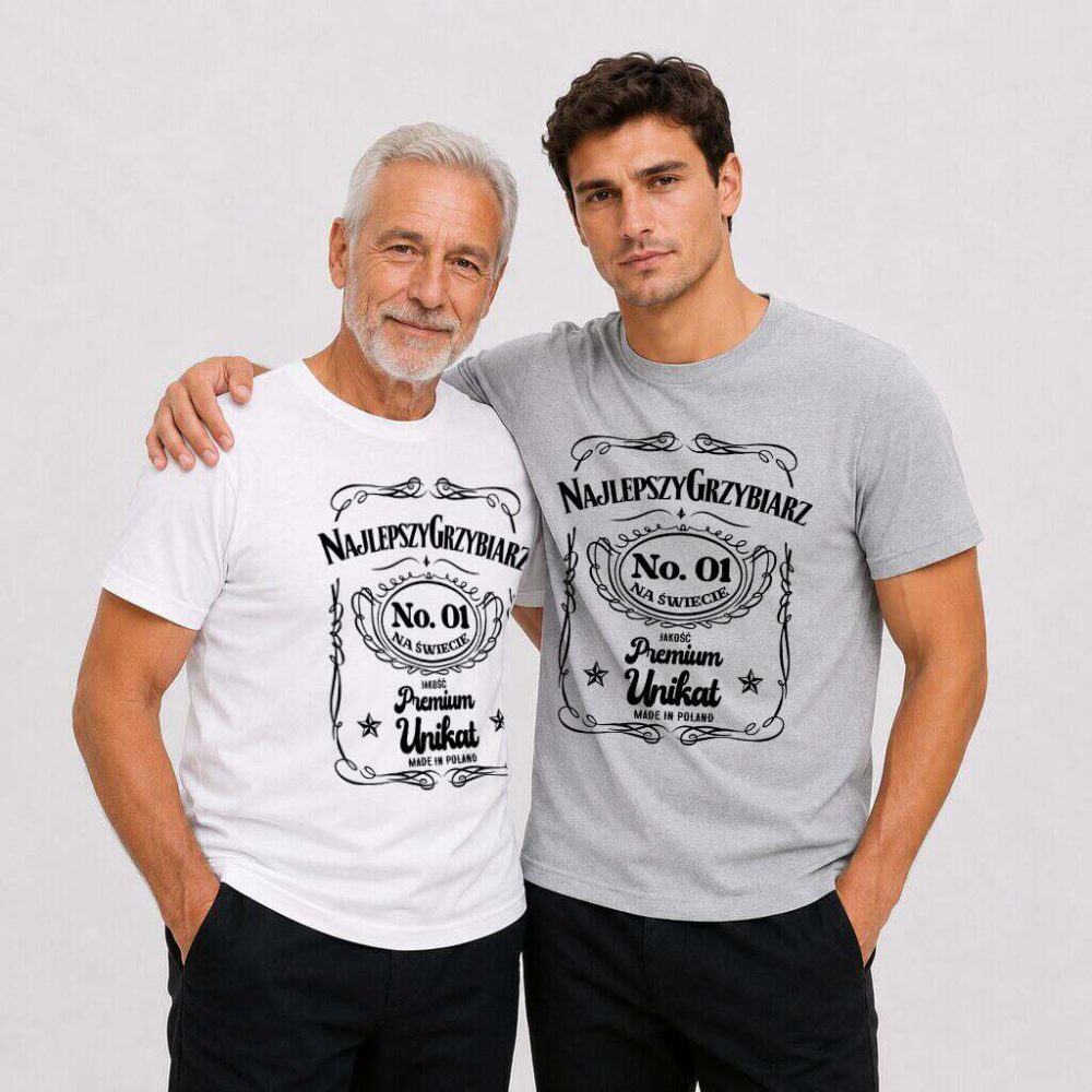 T-shirt Najlepszy Grzybiarz Premium — zdjęcie 6
