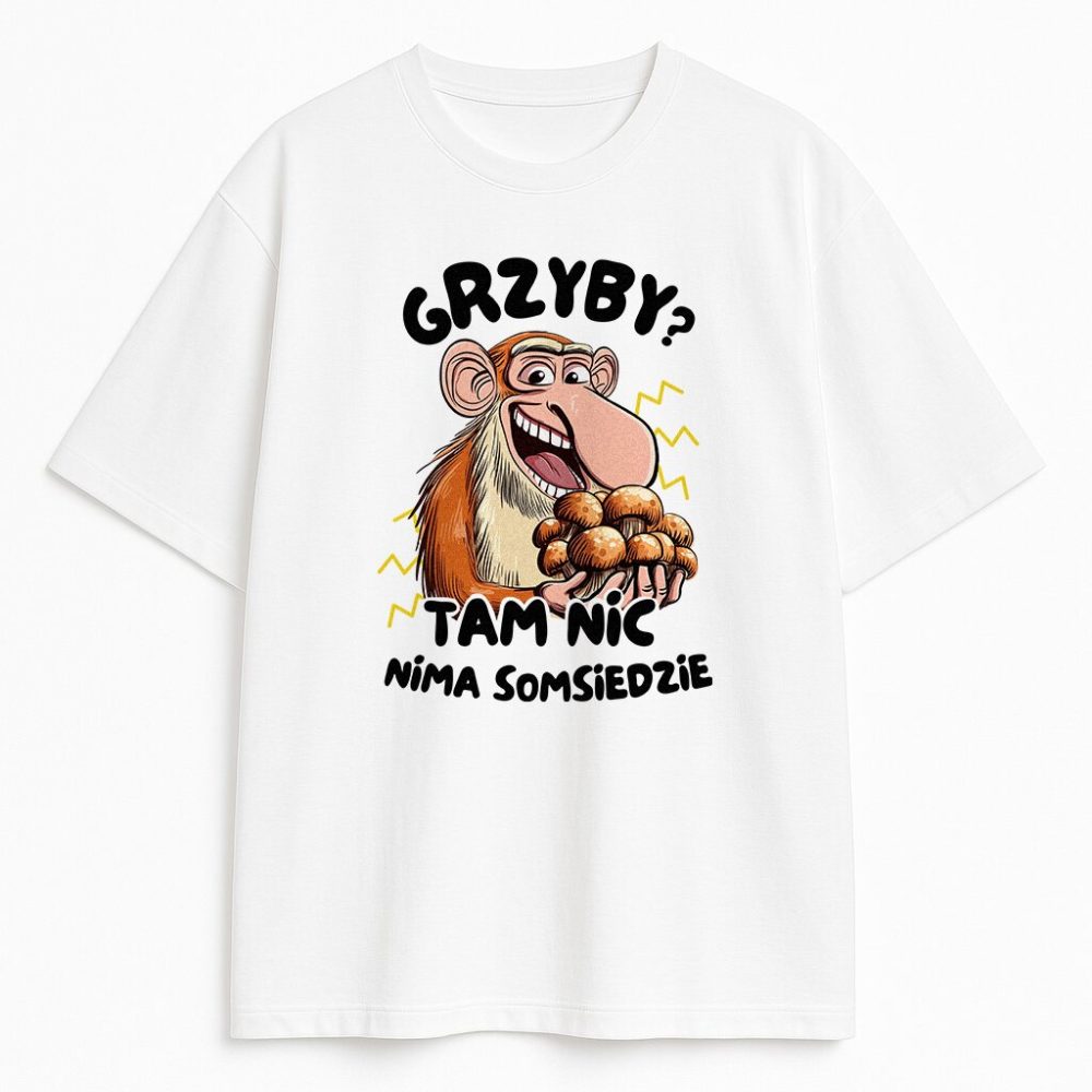 T-shirt Nosacz Nima Grzybów — zdjęcie 1