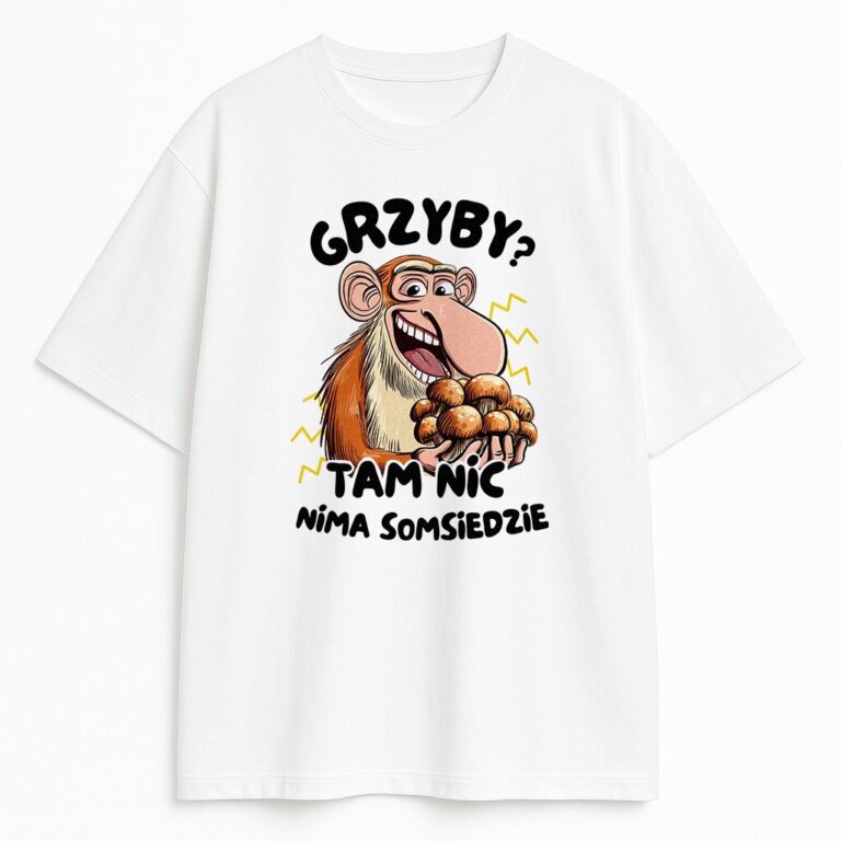 T-shirt Nosacz Nima Grzybów