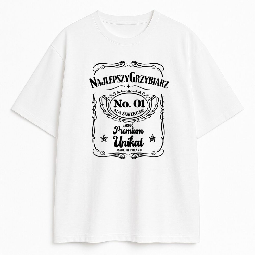 T-shirt Najlepszy Grzybiarz Premium — zdjęcie 3