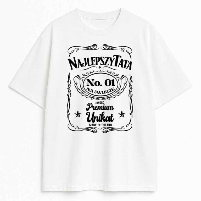 T-shirt Najlepszy Tata Premium