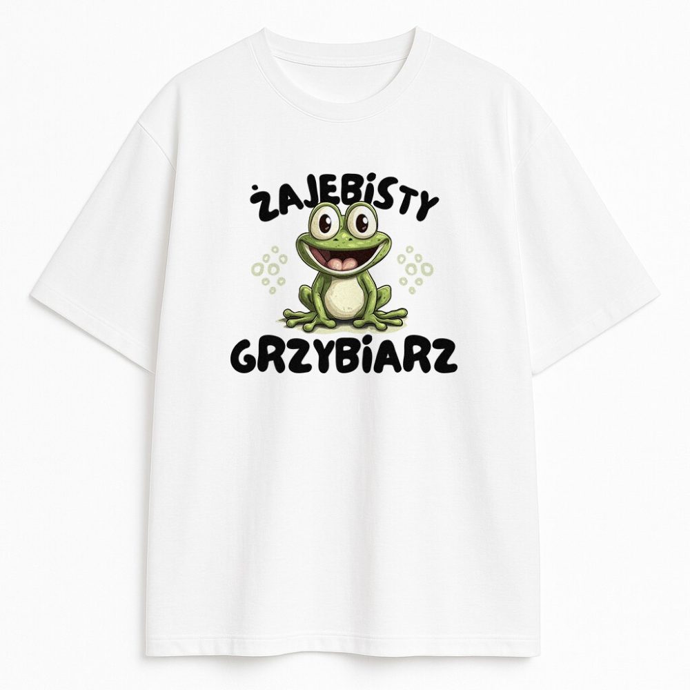 T-shirt Żajebisty Grzybiarz — zdjęcie 3