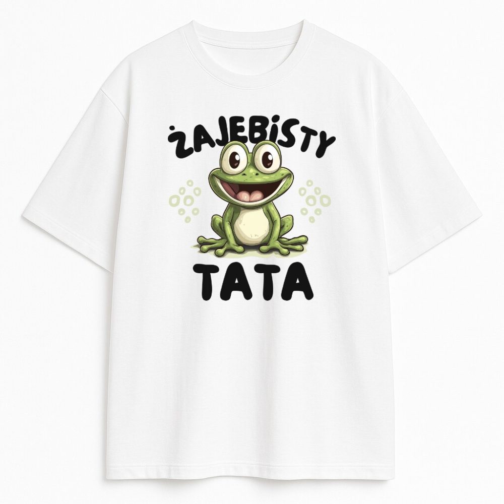 T-shirt Żajebisty Tata — zdjęcie 1