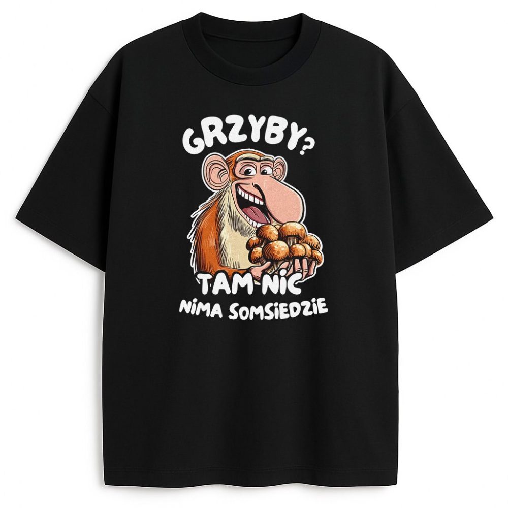 T-shirt Nosacz Nima Grzybów — zdjęcie 2