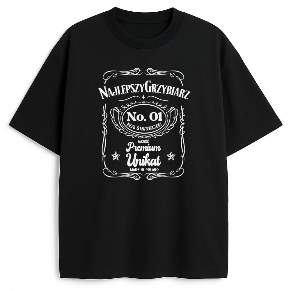 T-shirt Najlepszy Grzybiarz Premium — zdjęcie 1