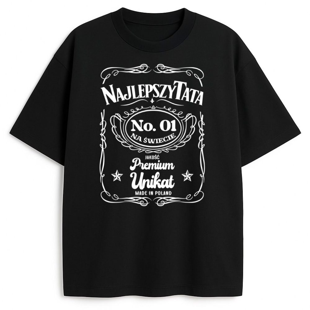 T-shirt Najlepszy Wędkarz Premium — zdjęcie 3