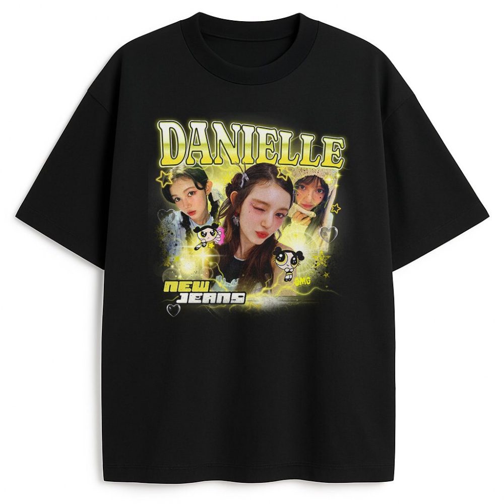 T-shirt NewJeans Danielle Bootleg — zdjęcie 1