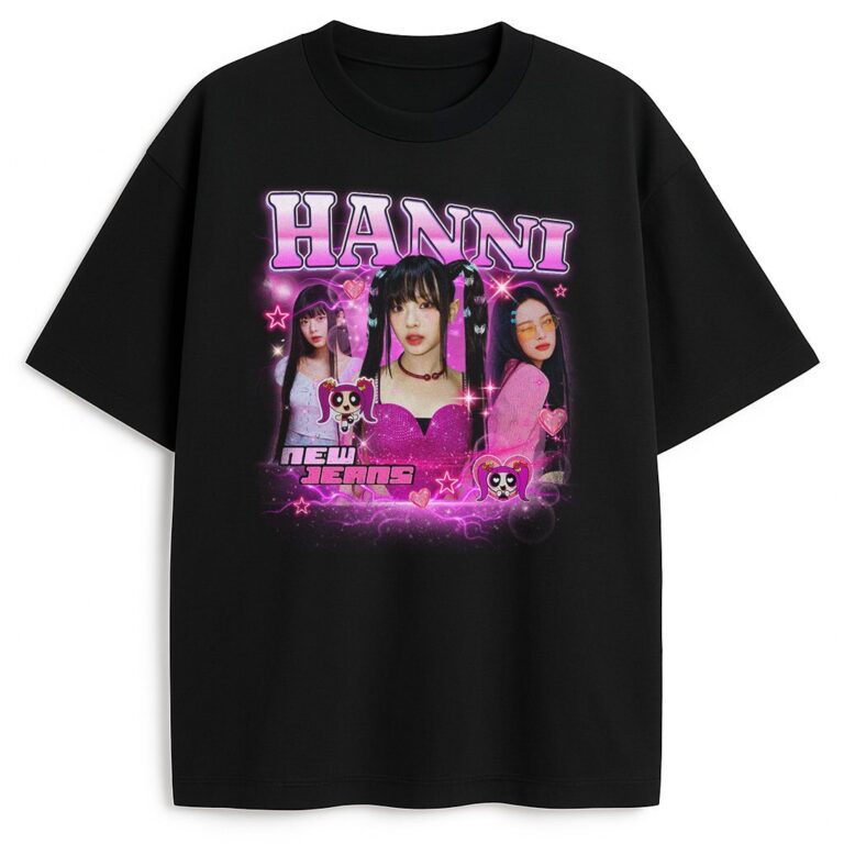 T-shirt NewJeans Hanni Bootleg