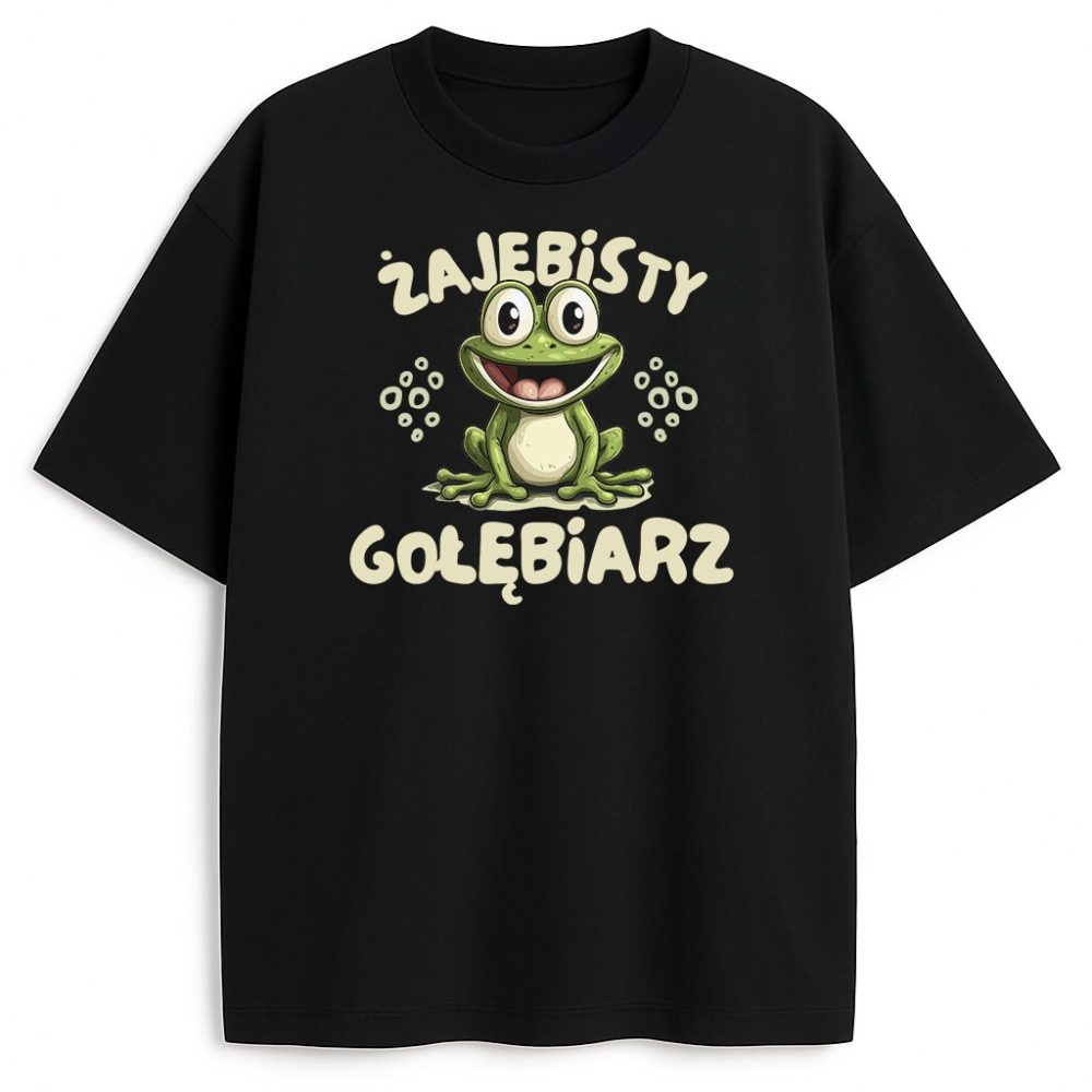 T-shirt Żajebisty Gołębiarz — zdjęcie 1