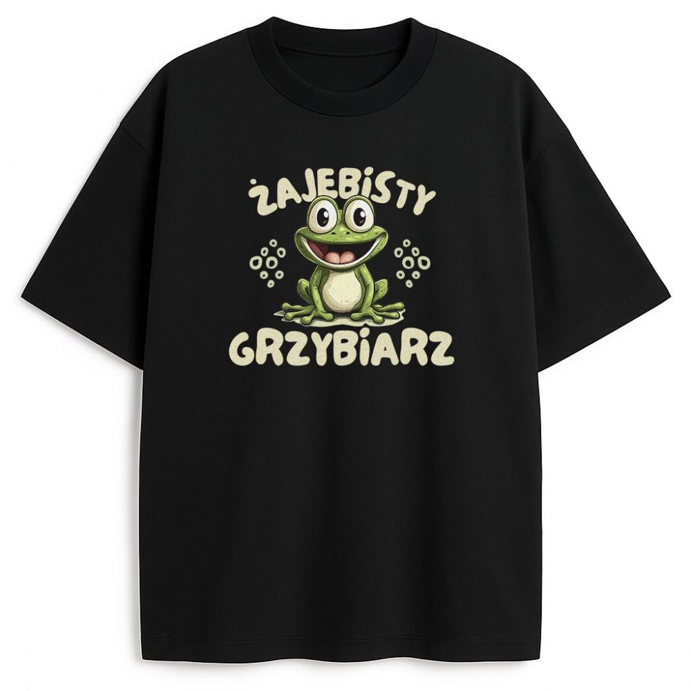 T-shirt Żajebisty Grzybiarz — zdjęcie 2