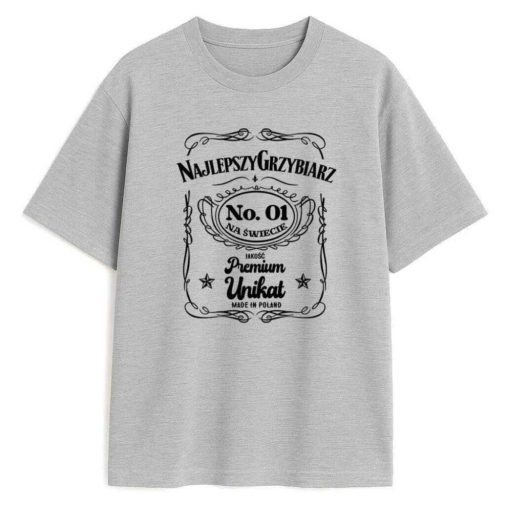 T-shirt Najlepszy Grzybiarz Premium — zdjęcie 2