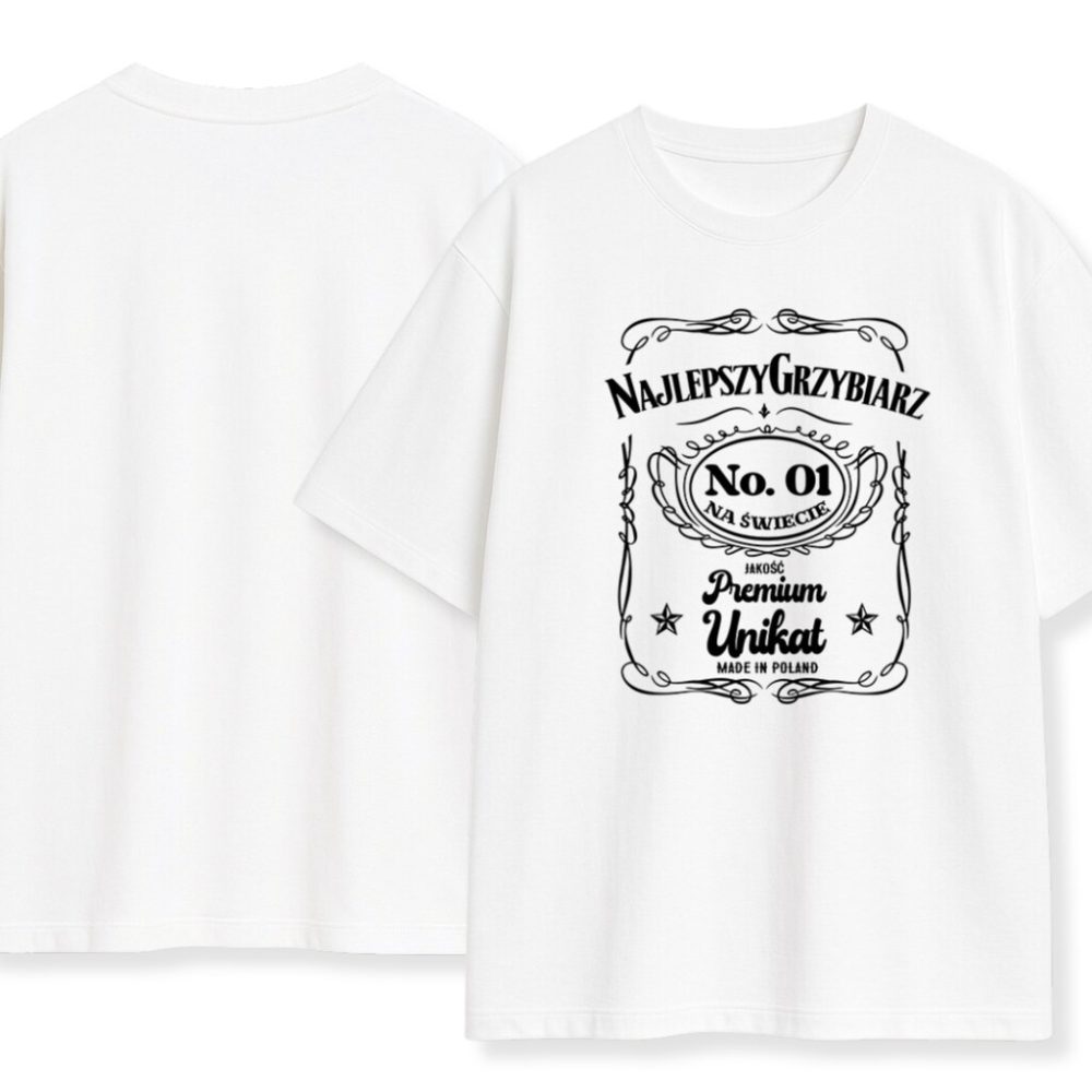 T-shirt Najlepszy Grzybiarz Premium — zdjęcie 7