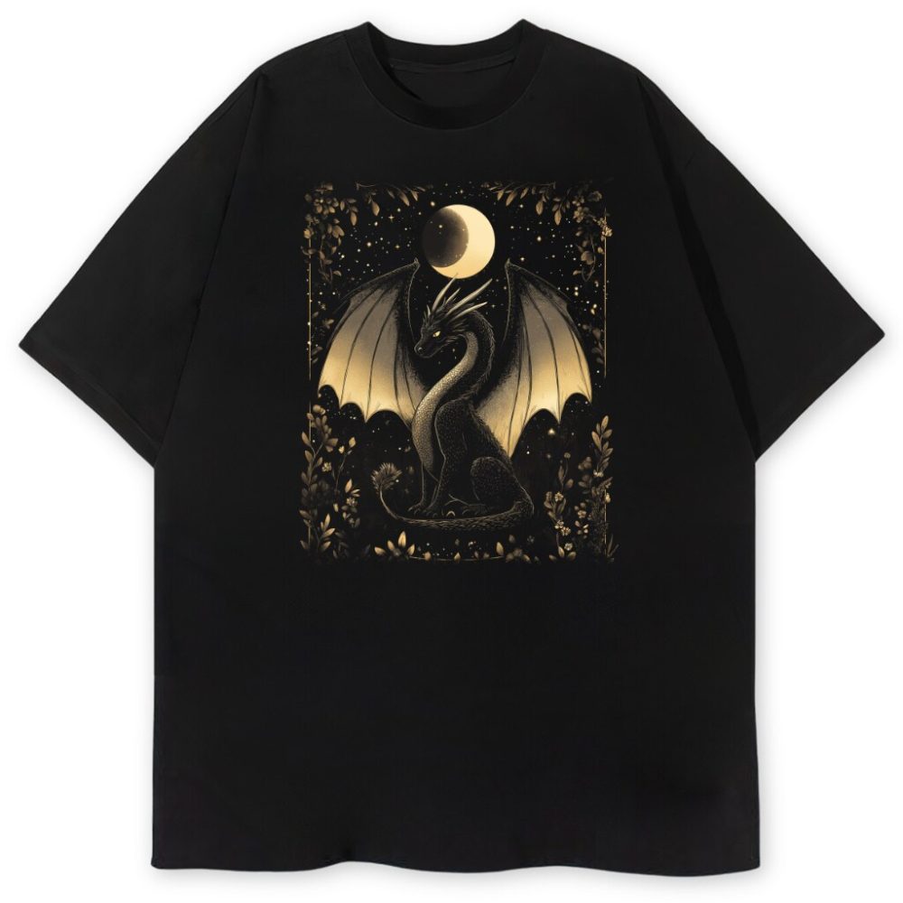 T-shirt Gold Dragon — zdjęcie 1