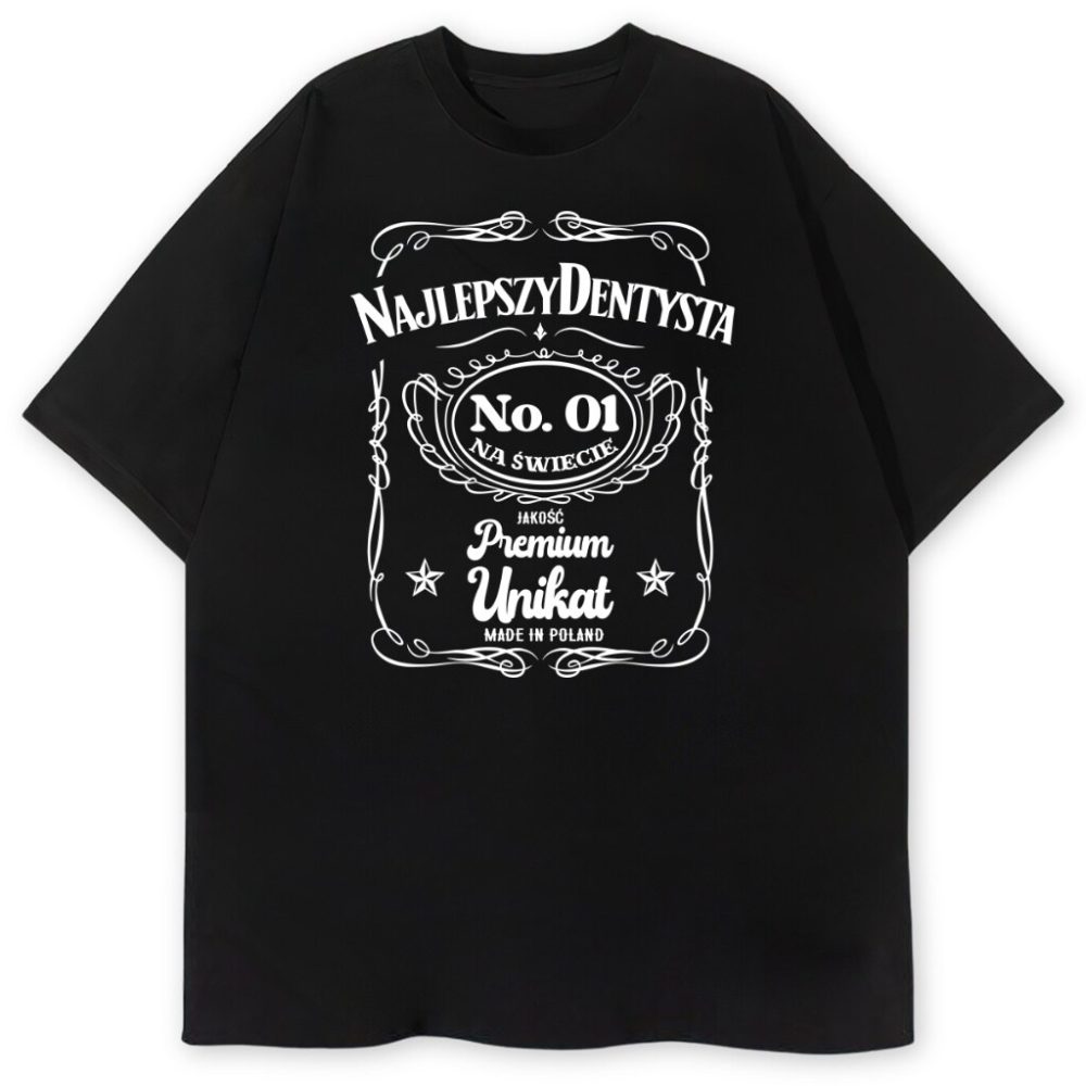 T-shirt Najlepszy Dentysta Premium — zdjęcie 2